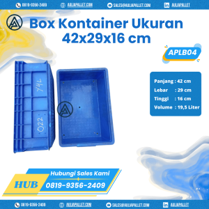 Box Kontainer Bekas/Baru Ukuran 42x29x16 - APLB04