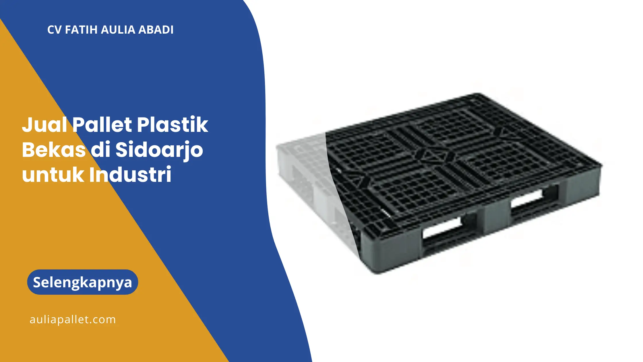 Jual Pallet Plastik Bekas di Sidoarjo untuk Industri