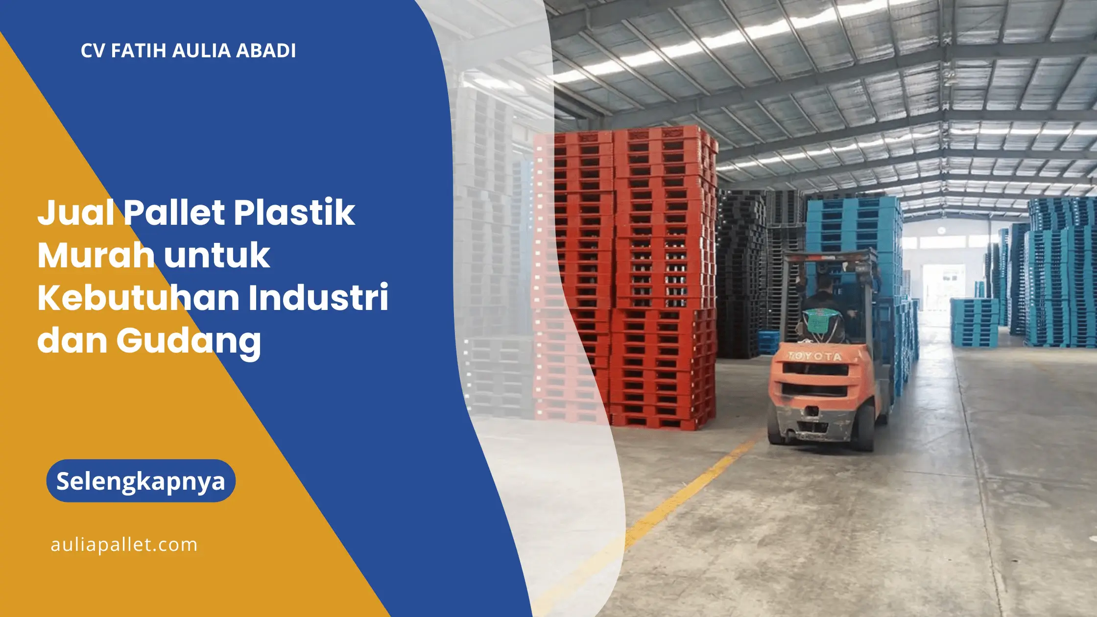 Jual Pallet Plastik Murah untuk Kebutuhan Industri dan Gudang