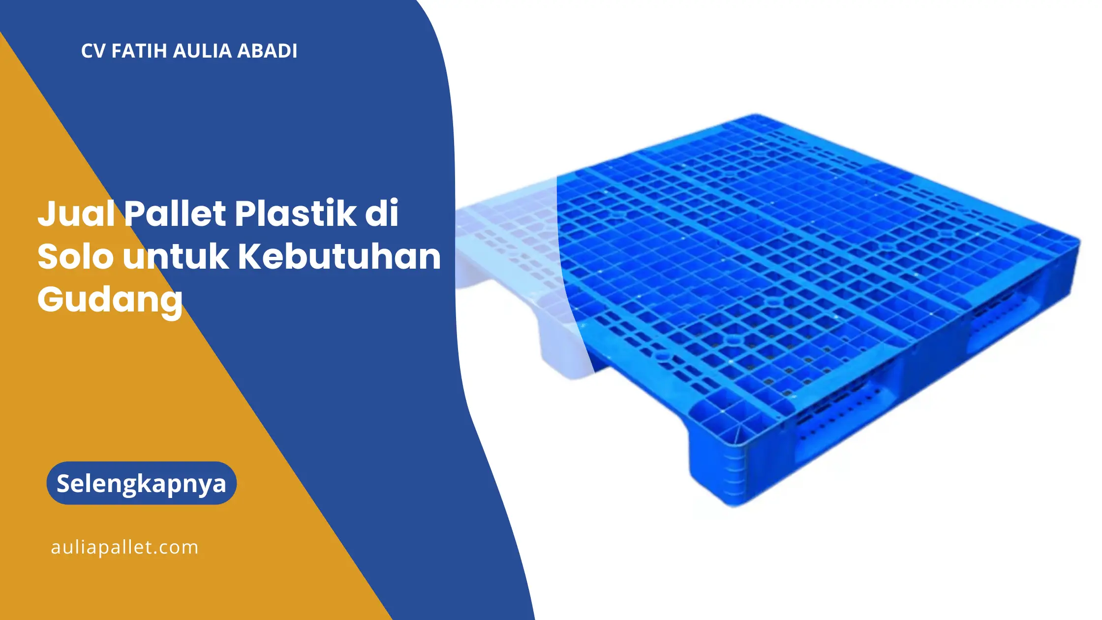Jual Pallet Plastik di Solo untuk Kebutuhan Gudang