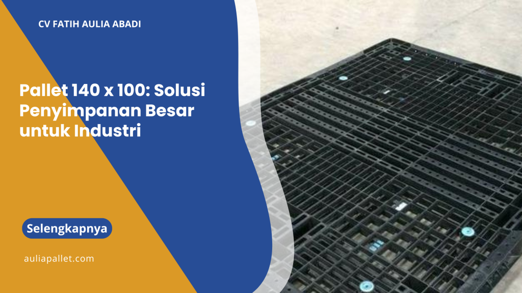 Jual Pallet Plastik Bekas Sidoarjo dengan Stok Terbaik CV Fatih Aulia Abadi