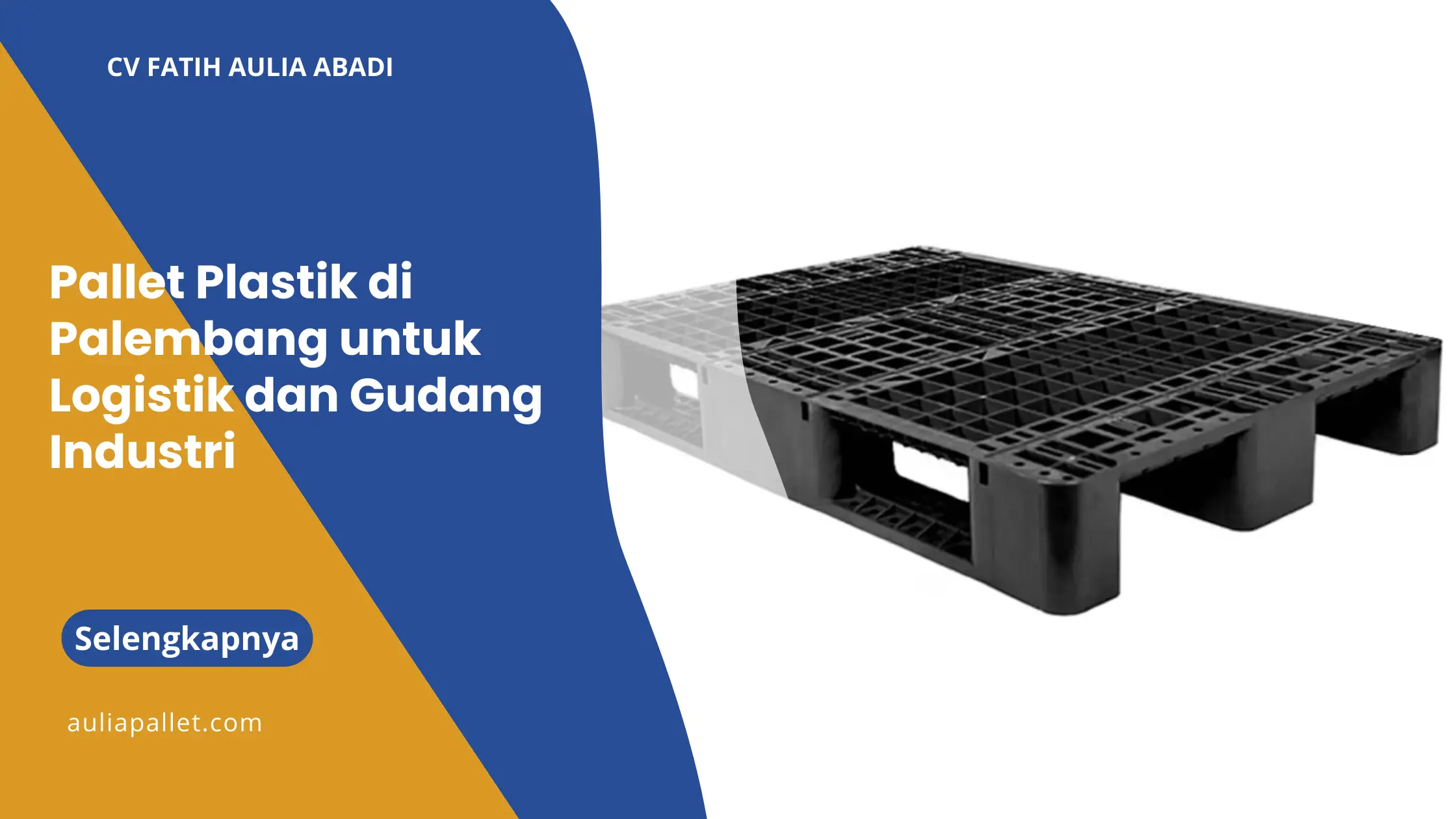 Pallet Plastik di Palembang untuk Logistik dan Gudang Industri