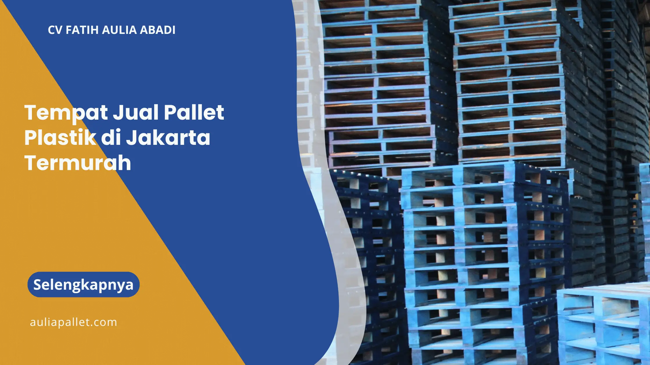 Tempat Jual Pallet Plastik di Jakarta Termurah